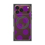 プレミアムスクエアケース with MagSafe［ シンプルドット - Purple ］