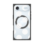 プレミアムスクエアケース with MagSafe［ シンプルドット - White ］