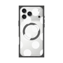 プレミアムスクエアケース with MagSafe［ シンプルドット - White ］