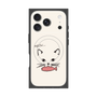 プレミアムスクエアケース with MagSafe［ 食いしん坊なねこ - White ］