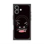 プレミアムスクエアケース with MagSafe［ 食いしん坊なねこ - Black ］
