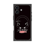 プレミアムスクエアケース with MagSafe［ 食いしん坊なねこ - Black ］