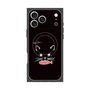 プレミアムスクエアケース with MagSafe［ 食いしん坊なねこ - Black ］