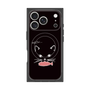 プレミアムスクエアケース with MagSafe［ 食いしん坊なねこ - Black ］
