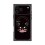 プレミアムスクエアケース with MagSafe［ 食いしん坊なねこ - Black ］