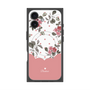 プレミアムスクエアケース with MagSafe［ ツインドットフラワー - Pink ］