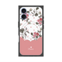 プレミアムスクエアケース with MagSafe［ ツインドットフラワー - Pink ］