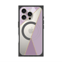 プレミアムスクエアケース with MagSafe［ マーブルトライアングルパレット - Purple ］