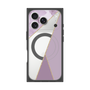 プレミアムスクエアケース with MagSafe［ マーブルトライアングルパレット - Purple ］