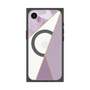プレミアムスクエアケース with MagSafe［ マーブルトライアングルパレット - Purple ］