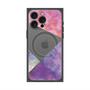 プレミアムスクエアケース with MagSafe［ 朝焼けパステルパレット - Purple ］