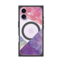 プレミアムスクエアケース with MagSafe［ 朝焼けパステルパレット - Purple ］