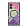 プレミアムスクエアケース with MagSafe［ 朝焼けパステルパレット - Purple ］