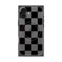 プレミアムスクエアケース with MagSafe［ 市松模様 - Black ］