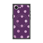 プレミアムスクエアケース with MagSafe［ 水彩ドット・レトロカラー - Purple ］