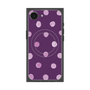 プレミアムスクエアケース with MagSafe［ 水彩ドット・レトロカラー - Purple ］