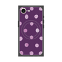 プレミアムスクエアケース with MagSafe［ 水彩ドット・レトロカラー - Purple ］