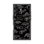 プレミアムスクエアケース with MagSafe［ Dinosaurs No.2 - Black ］