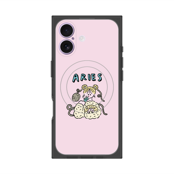 プレミアムスクエアケース with MagSafe［ Aries ］