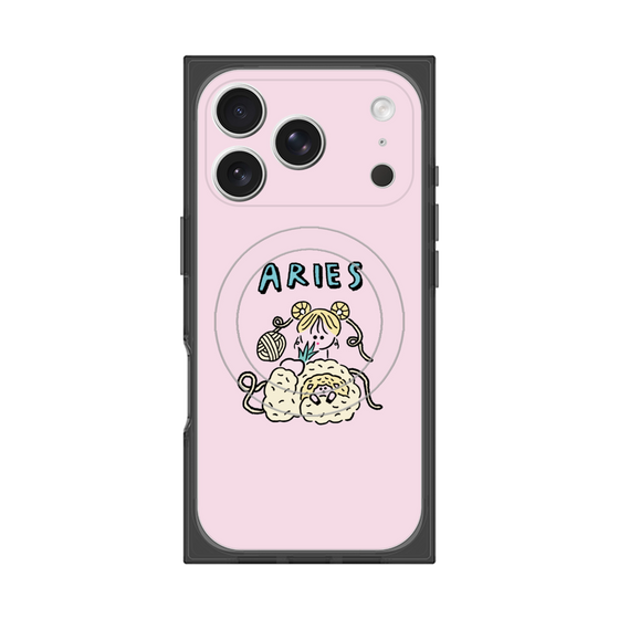 プレミアムスクエアケース with MagSafe［ Aries ］