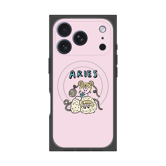 プレミアムスクエアケース with MagSafe［ Aries ］
