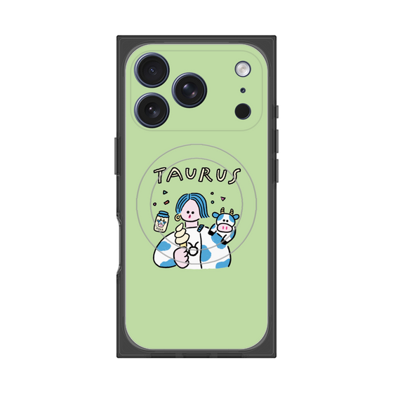 プレミアムスクエアケース with MagSafe［ Taurus ］