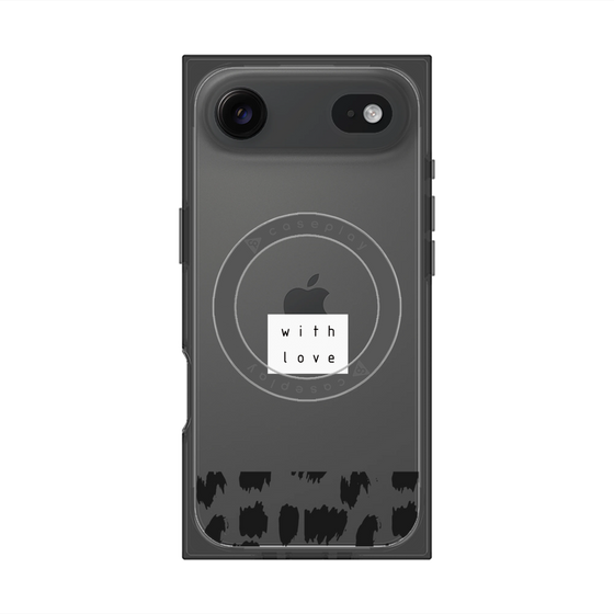 プレミアムスクエアケース with MagSafe［ artistic texture - 01 ］