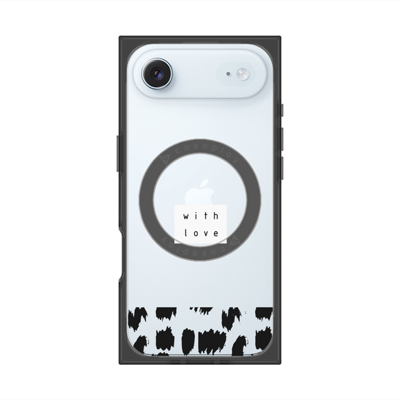 プレミアムスクエアケース with MagSafe［ artistic texture - 01 ］