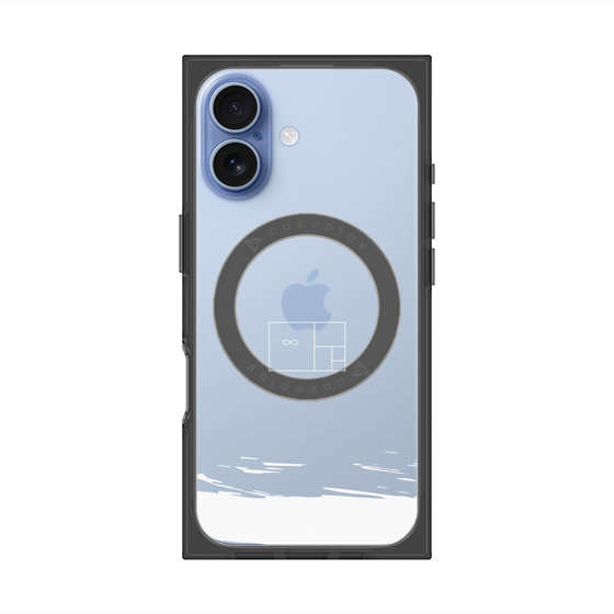 プレミアムスクエアケース with MagSafe［ artistic texture - 04 ］