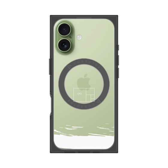 プレミアムスクエアケース with MagSafe［ artistic texture - 04 ］