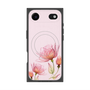 プレミアムスクエアケース with MagSafe［ Natural Flower - Pink ］