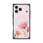プレミアムスクエアケース with MagSafe［ Natural Flower - Pink ］