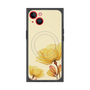 プレミアムスクエアケース with MagSafe［ Natural Flower - Yellow ］
