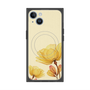 プレミアムスクエアケース with MagSafe［ Natural Flower - Yellow ］
