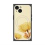 プレミアムスクエアケース with MagSafe［ Natural Flower - Yellow ］