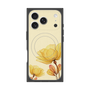 プレミアムスクエアケース with MagSafe［ Natural Flower - Yellow ］