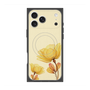 プレミアムスクエアケース with MagSafe［ Natural Flower - Yellow ］