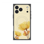 プレミアムスクエアケース with MagSafe［ Natural Flower - Yellow ］