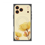 プレミアムスクエアケース with MagSafe［ Natural Flower - Yellow ］
