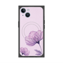 プレミアムスクエアケース with MagSafe［ Natural Flower - Purple ］