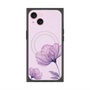 プレミアムスクエアケース with MagSafe［ Natural Flower - Purple ］