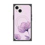 プレミアムスクエアケース with MagSafe［ Natural Flower - Purple ］