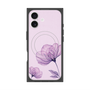 プレミアムスクエアケース with MagSafe［ Natural Flower - Purple ］