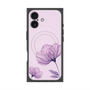 プレミアムスクエアケース with MagSafe［ Natural Flower - Purple ］
