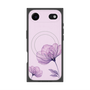 プレミアムスクエアケース with MagSafe［ Natural Flower - Purple ］