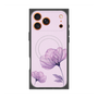 プレミアムスクエアケース with MagSafe［ Natural Flower - Purple ］