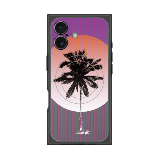 プレミアムスクエアケース with MagSafe［ Palm Tree ］