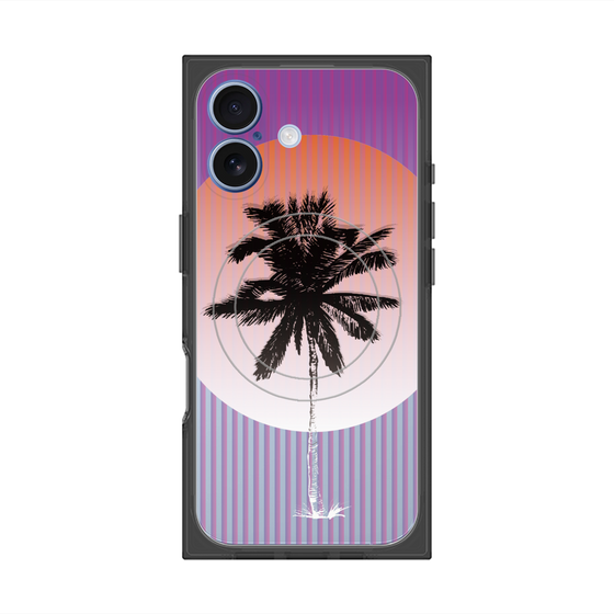 プレミアムスクエアケース with MagSafe［ Palm Tree ］