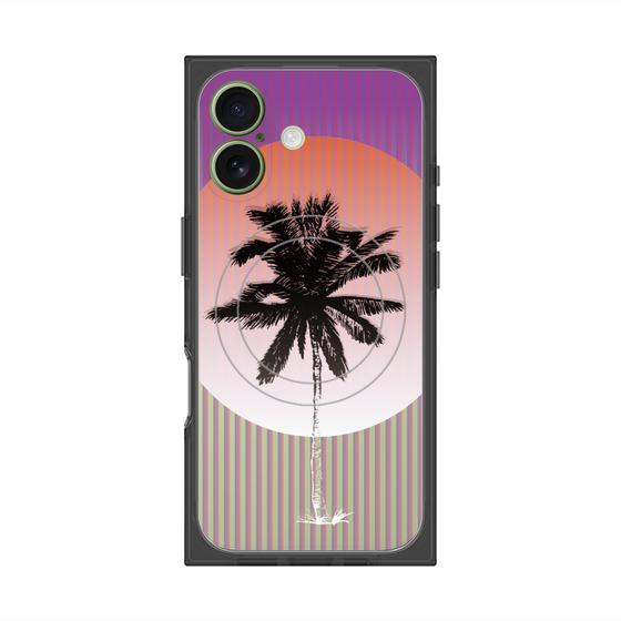 プレミアムスクエアケース with MagSafe［ Palm Tree ］