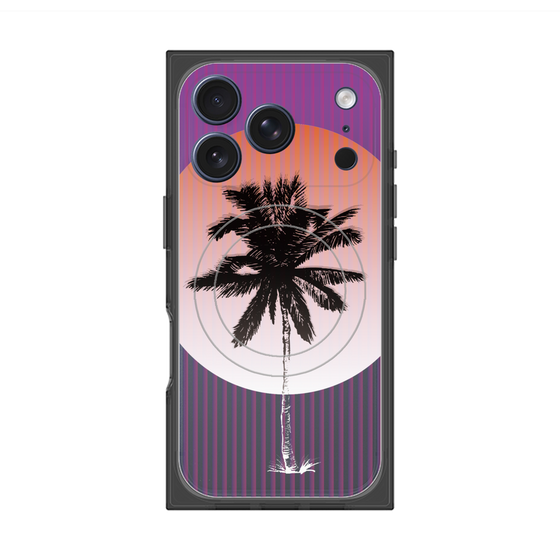 プレミアムスクエアケース with MagSafe［ Palm Tree ］